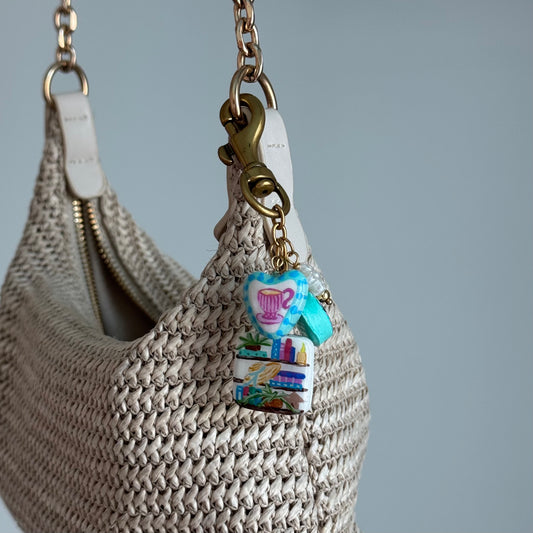 DRAGONFLY INN PURSE CHARM