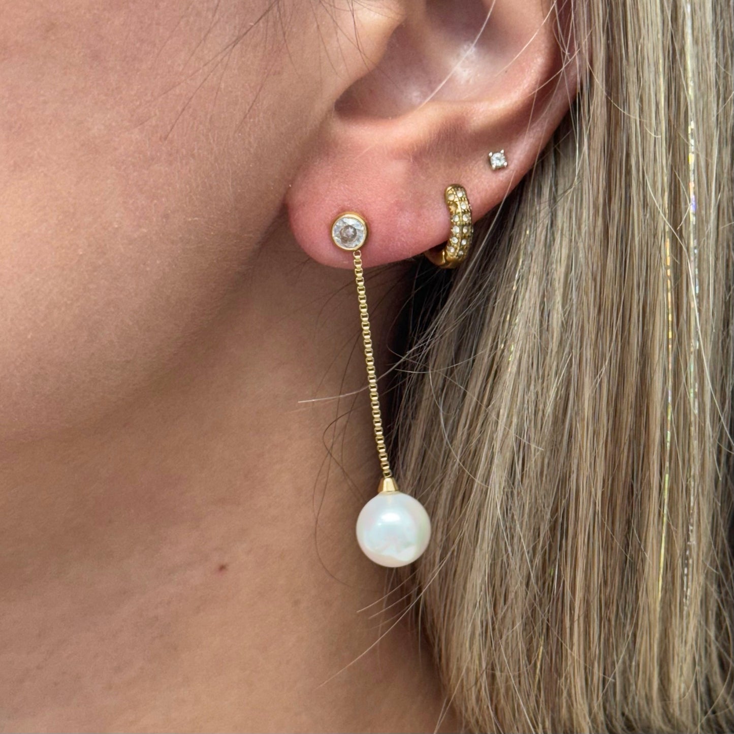 PEARL DROP EARRINGS