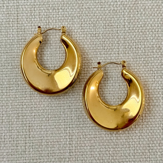 SIMPLE HOOP EARRINGS