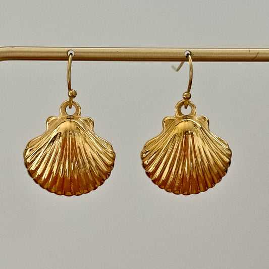 SHELL DANGLE EARRINGS