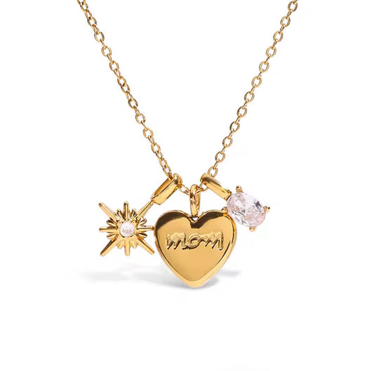 MOM CHARM NECKLACE