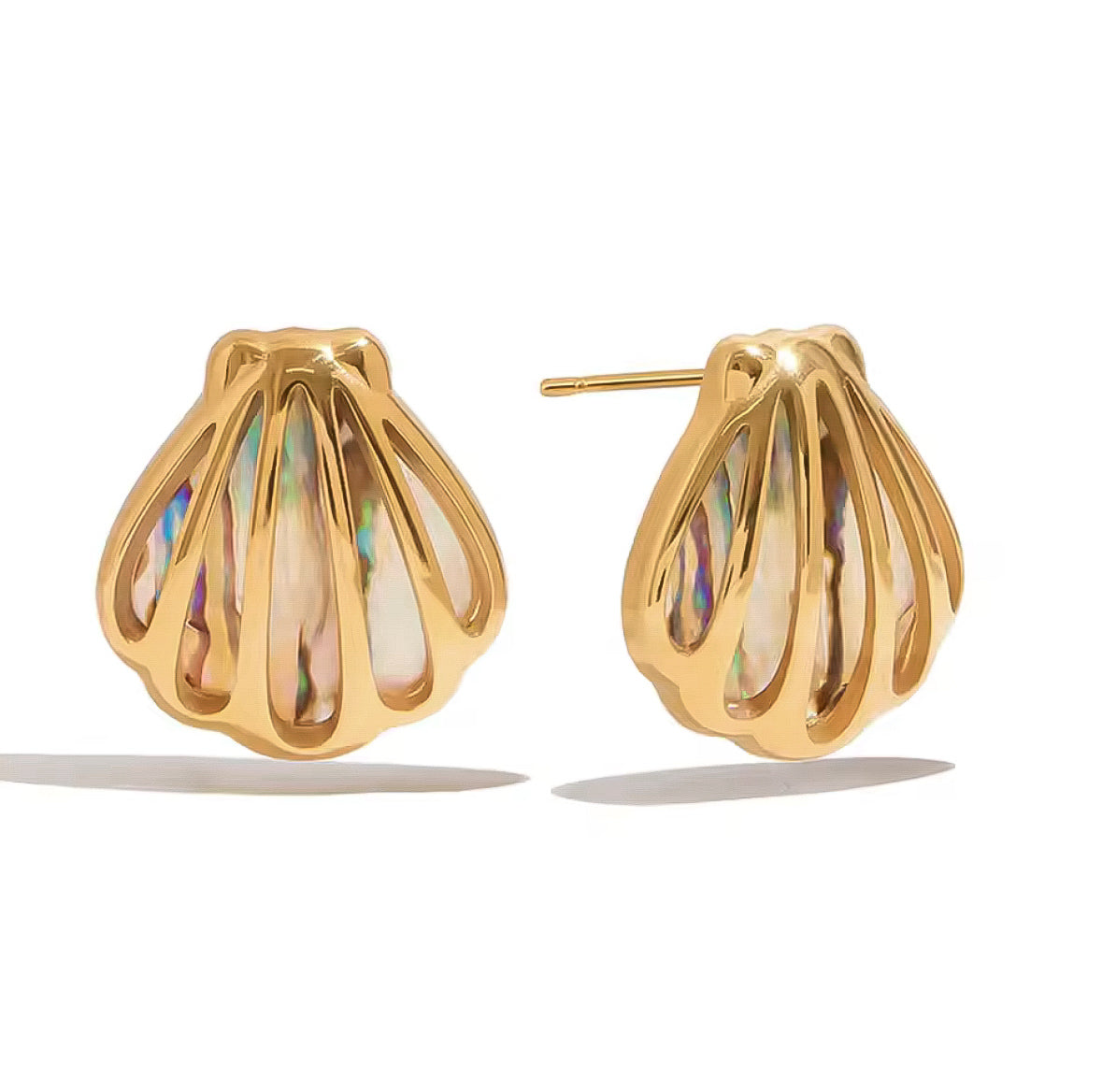 ABALONE SHELL EARRINGS