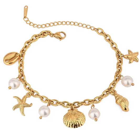 OCEAN FLOOR CHARM BRACELET