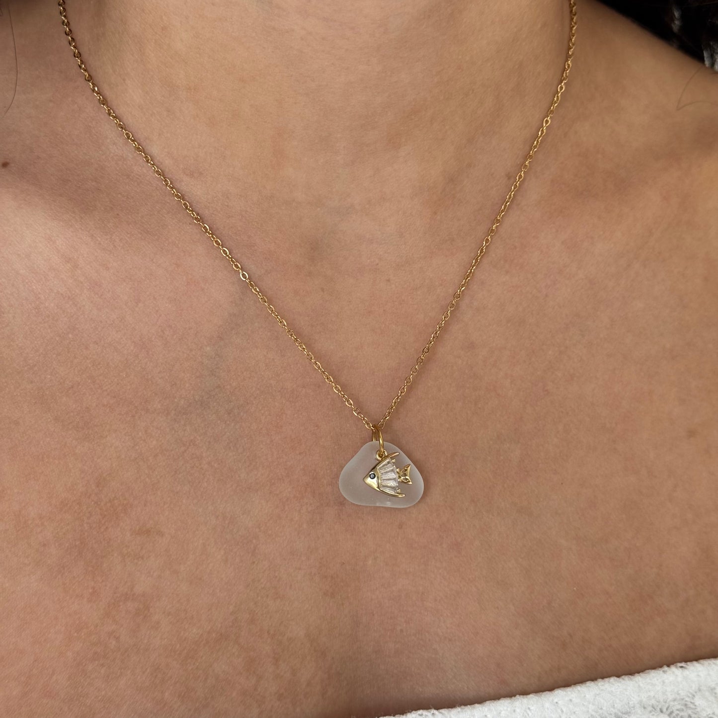 SEA GLASS NECKLACE