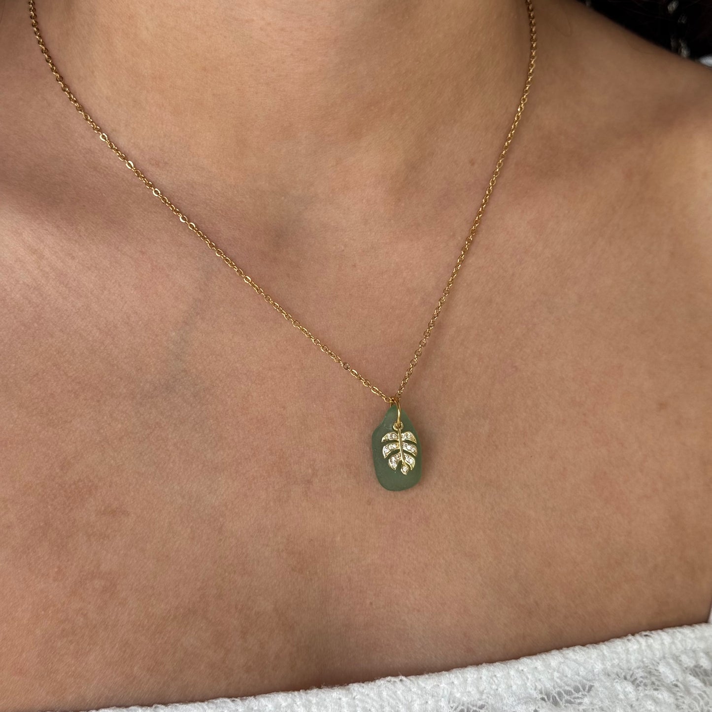 SEA GLASS NECKLACE