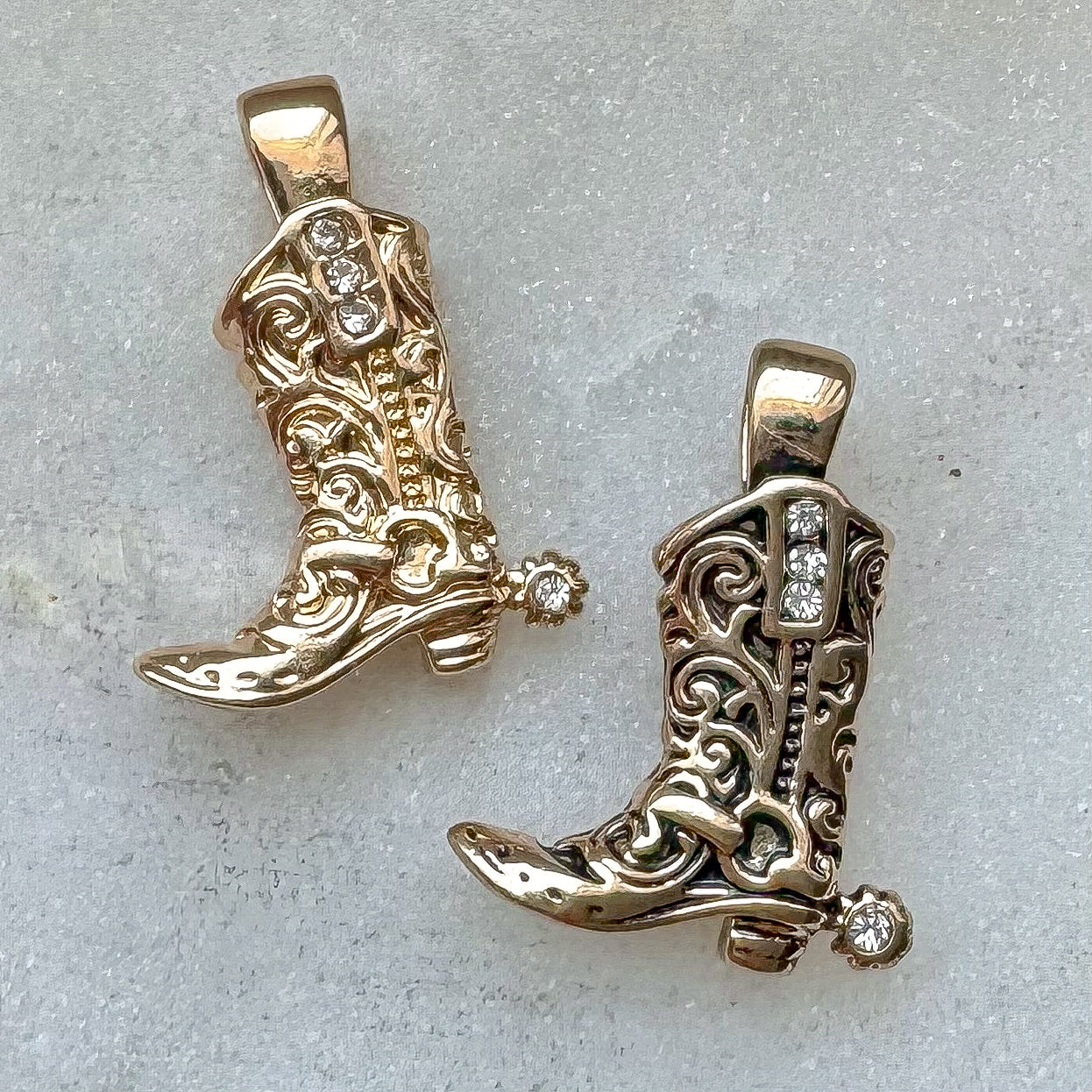 DECORATIVE COWBOY BOOT CHARM