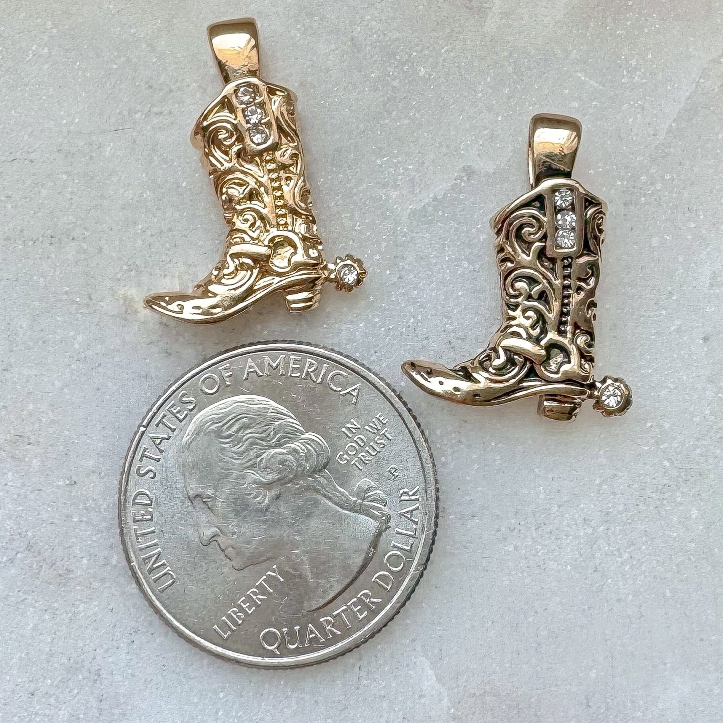 DECORATIVE COWBOY BOOT CHARM