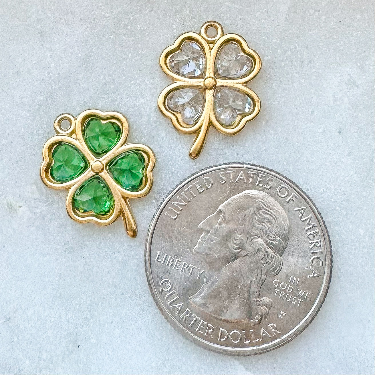 FOUR LEAF CLOVER CHARM