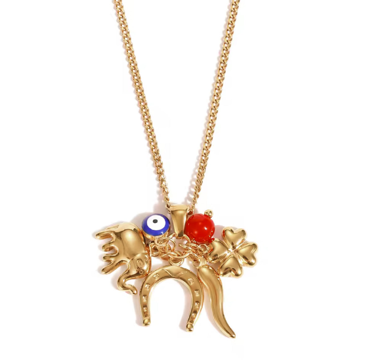GOOD LUCK CHARM NECKLACE