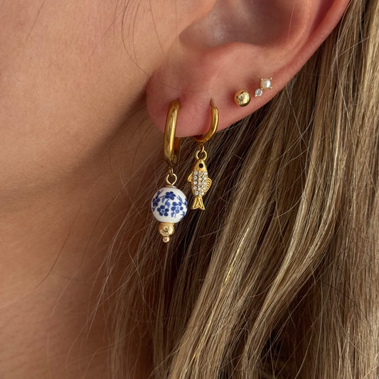 COASTAL HOOP EARRINGS