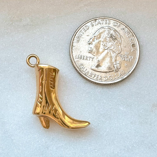 COWGIRL BOOT CHARM