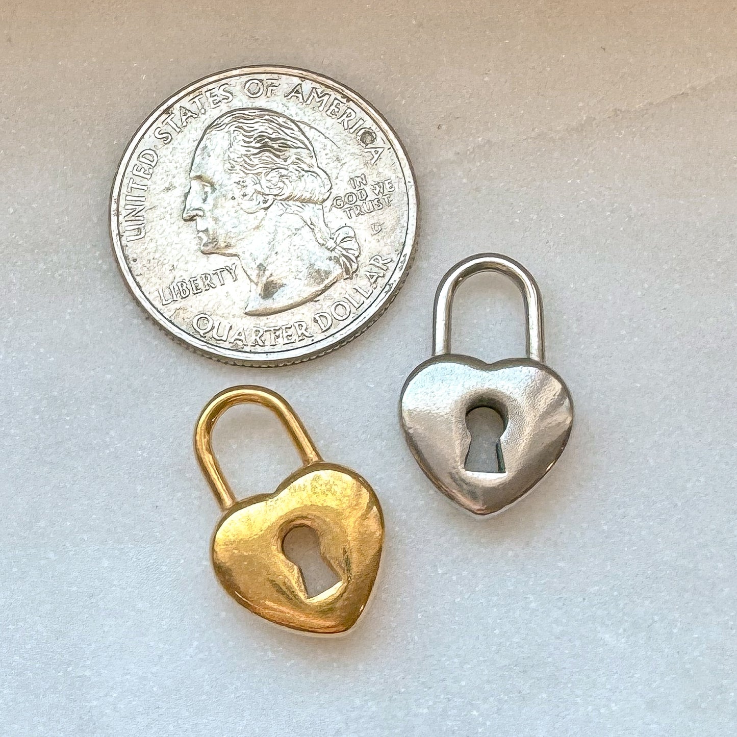 HEART LOCK CHARM