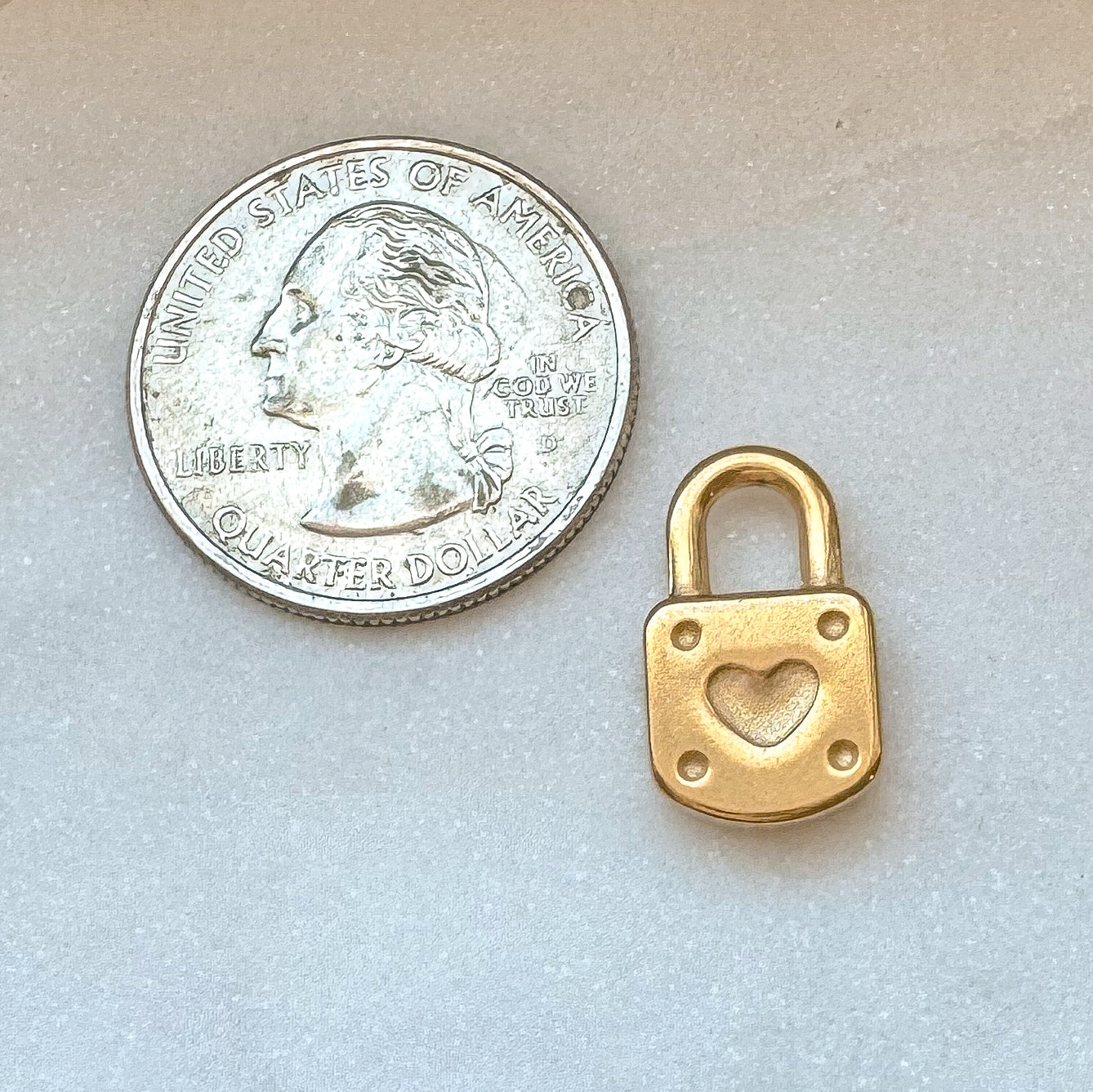 HEART LOCK CHARM