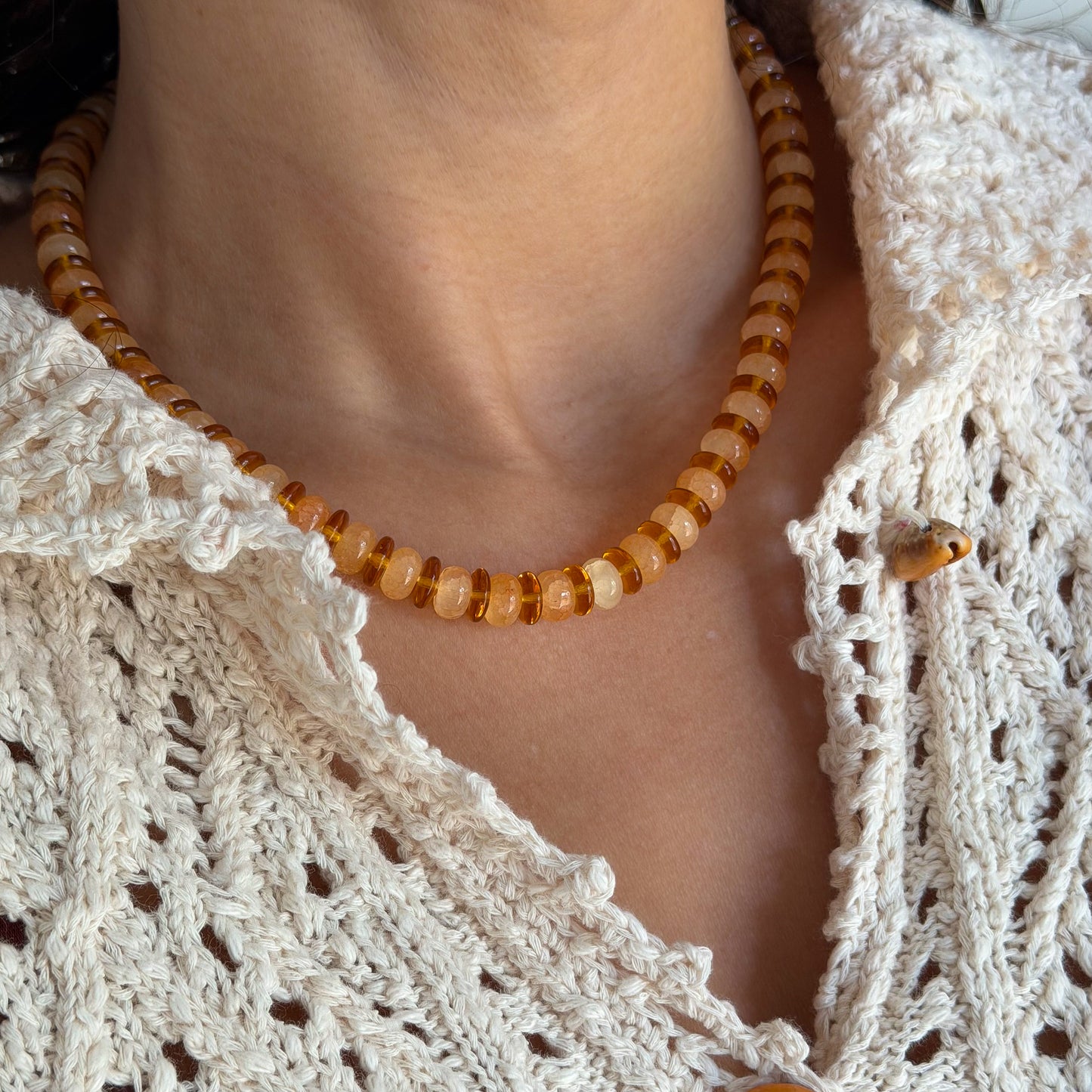 CITRUS POP BEADED NECKLACE