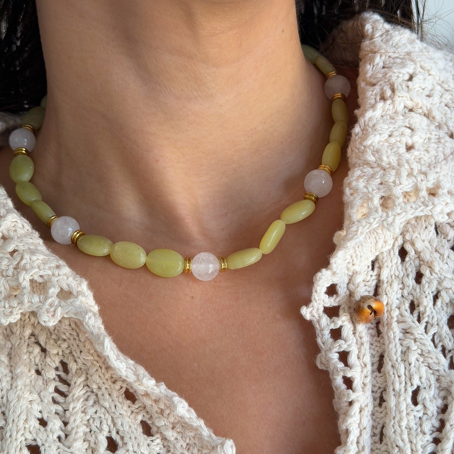ZESTY BEADED NECKLACE