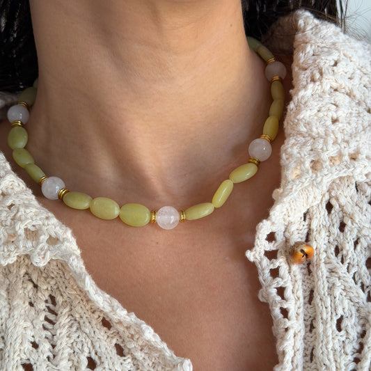 ZESTY BEADED NECKLACE