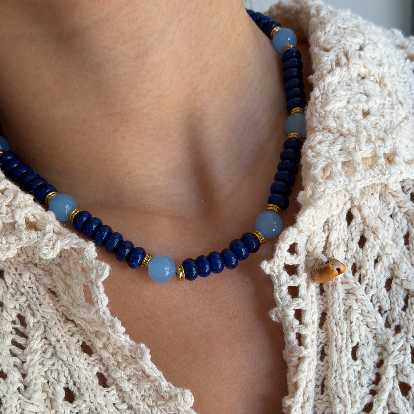 NANTUCKET BEADED NECKLACE