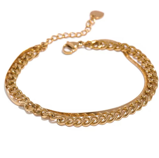 DOUBLE BRACELET CHAIN