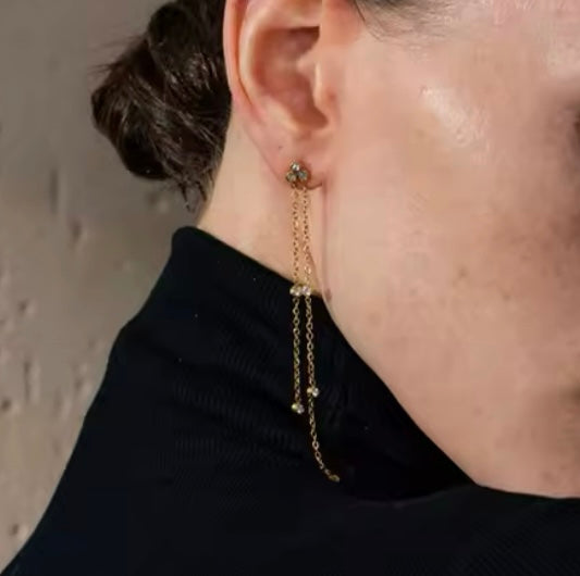 CLARA DANGLE EARRINGS