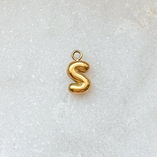 BUBBLE INITIAL CHARM
