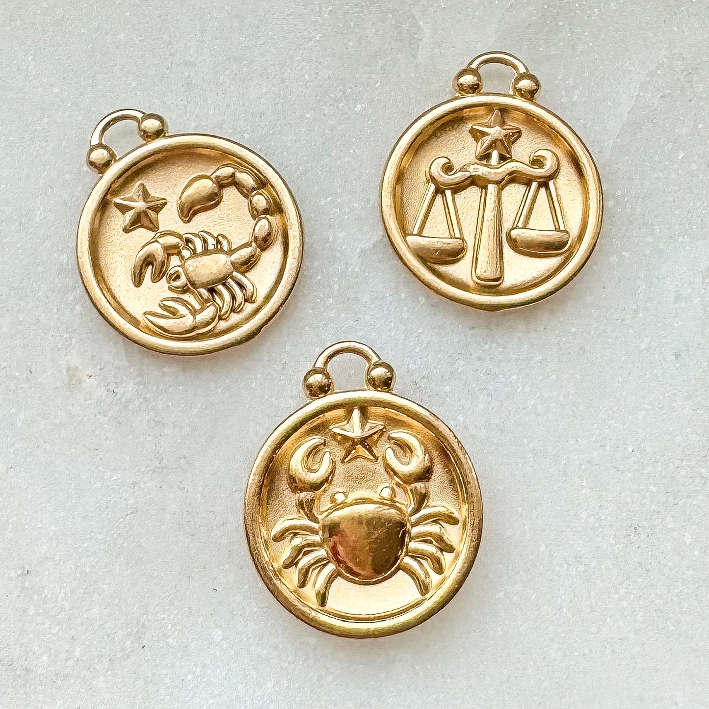 COIN ZODIAC CHARM