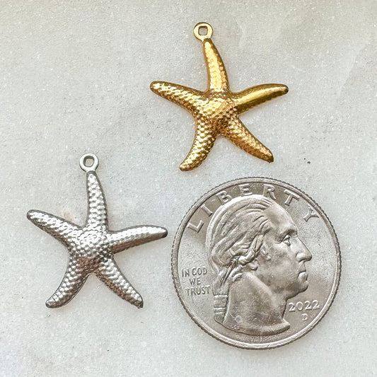 LARGE STARFISH CHARM