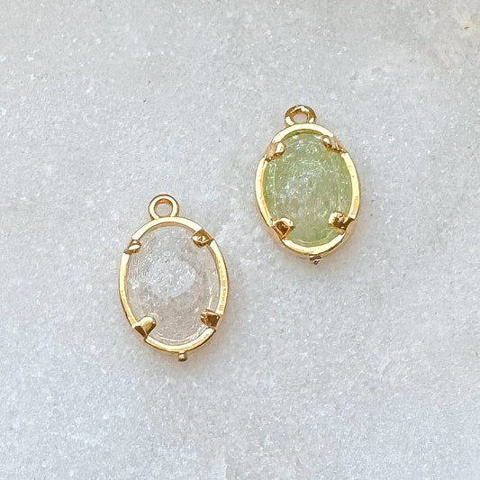 OVAL STONE CHARM