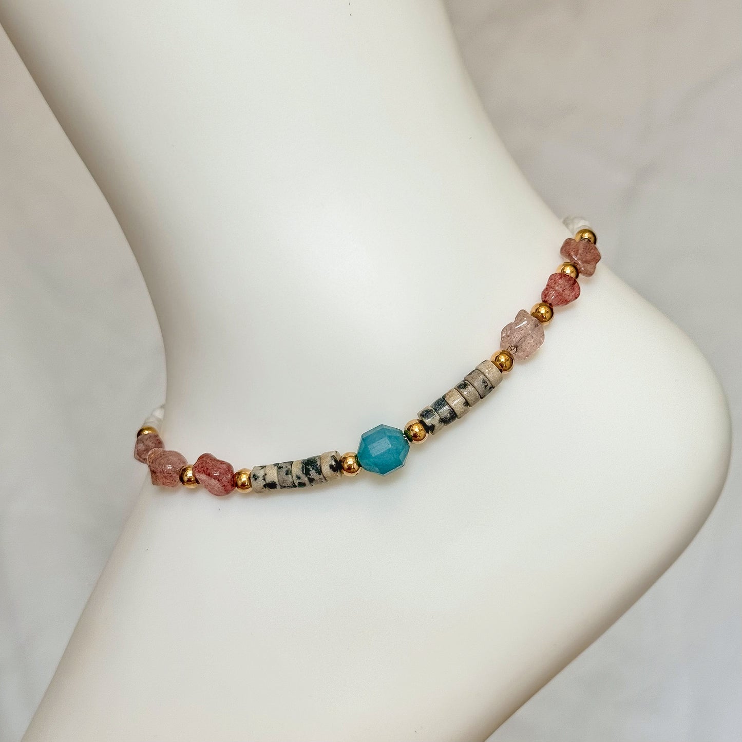 BEADED ANKLET