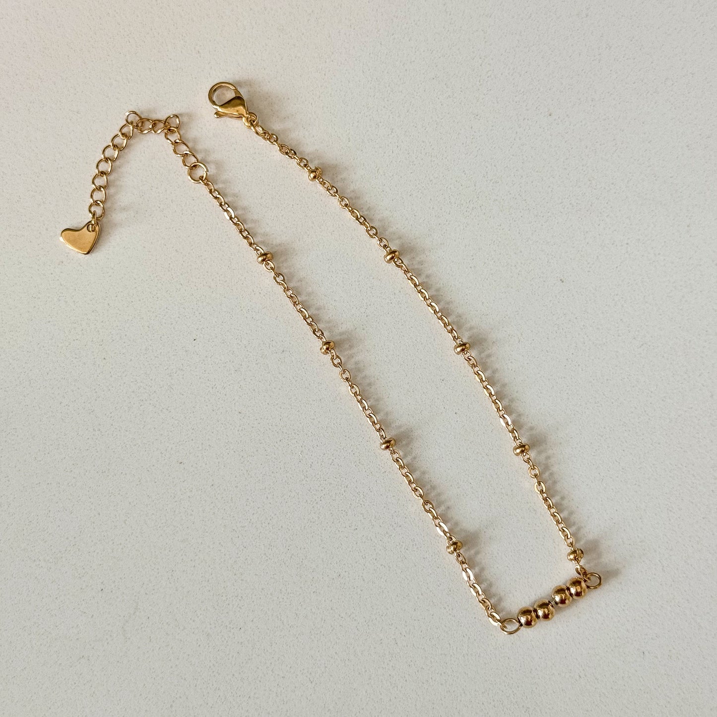 DELICATE BEAD ANKLET