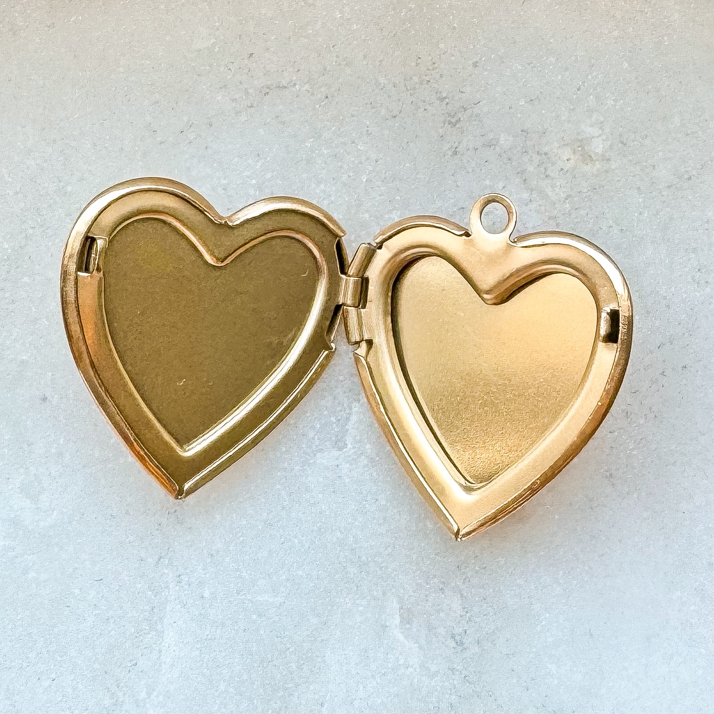 PEARL HEART LOCKET CHARM