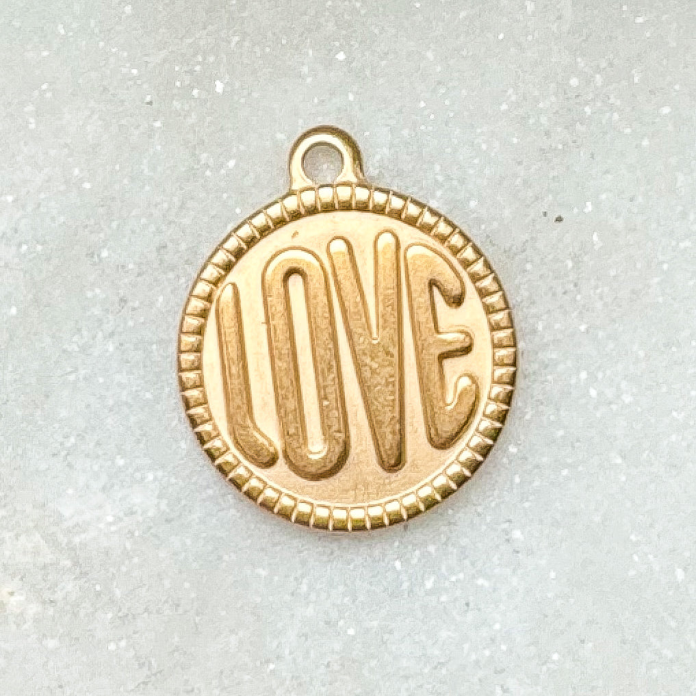 LOVE COIN CHARM