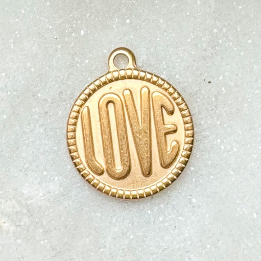 LOVE COIN CHARM