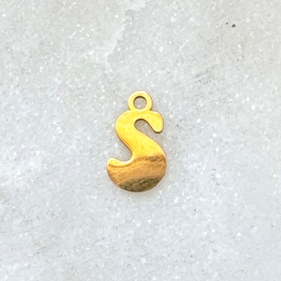 GROOVY INITIAL CHARM