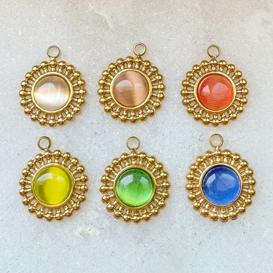 COLORFUL CIRCLE CHARM