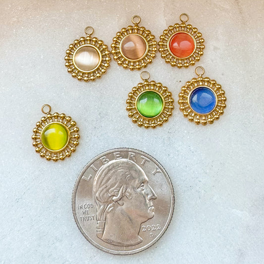 COLORFUL CIRCLE CHARM