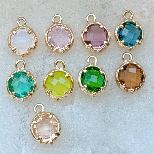 CIRCLE GEM CHARM