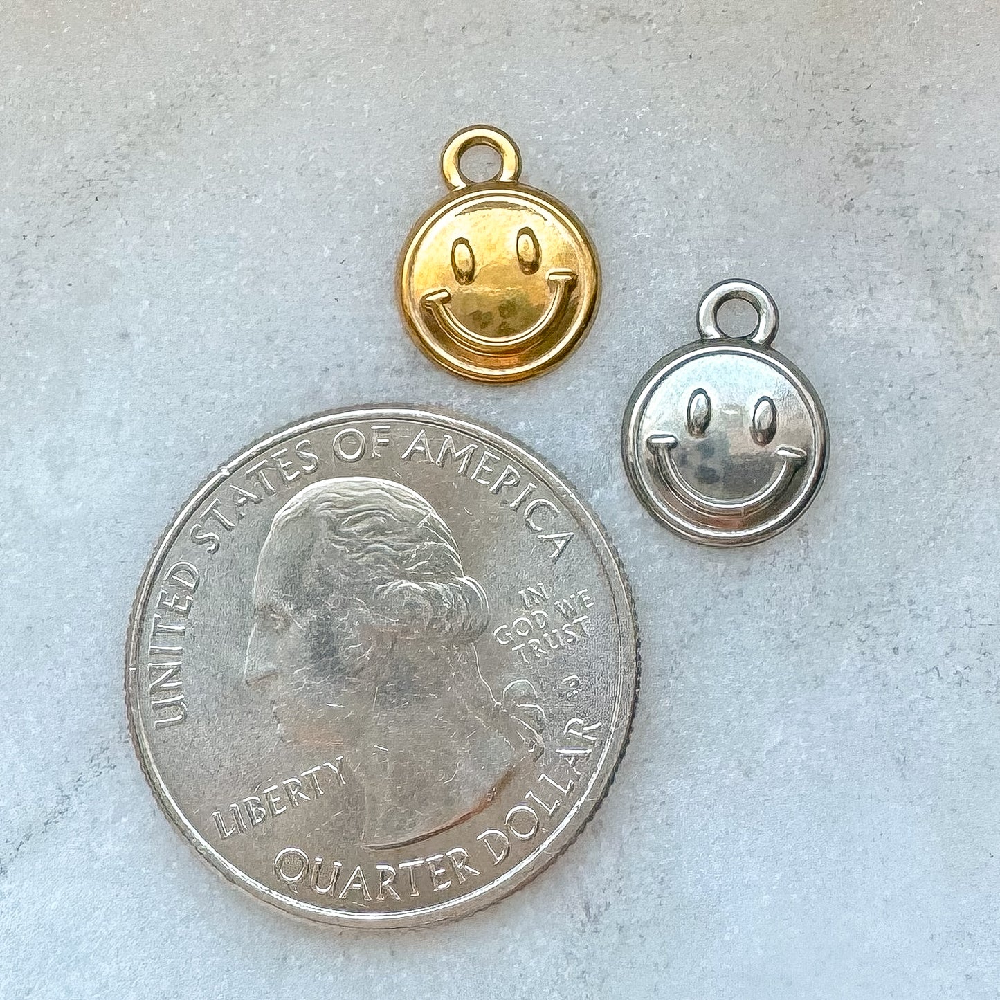 SMILEY FACE CHARM