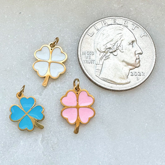 FOUR LEAF CLOVER CHARM