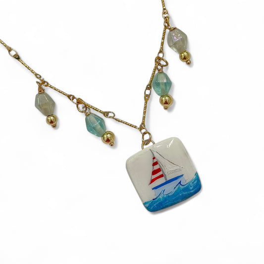 SAILOR CHARM NECKLACE