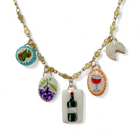 WINERY CHARM NECKLACE