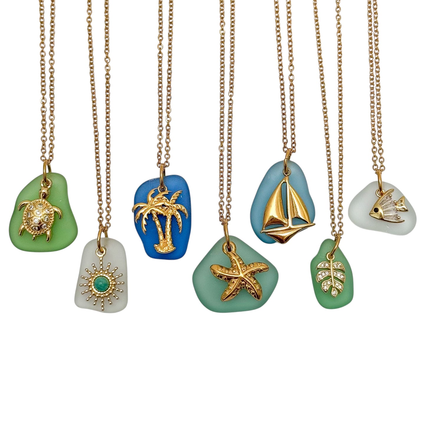 SEA GLASS NECKLACE