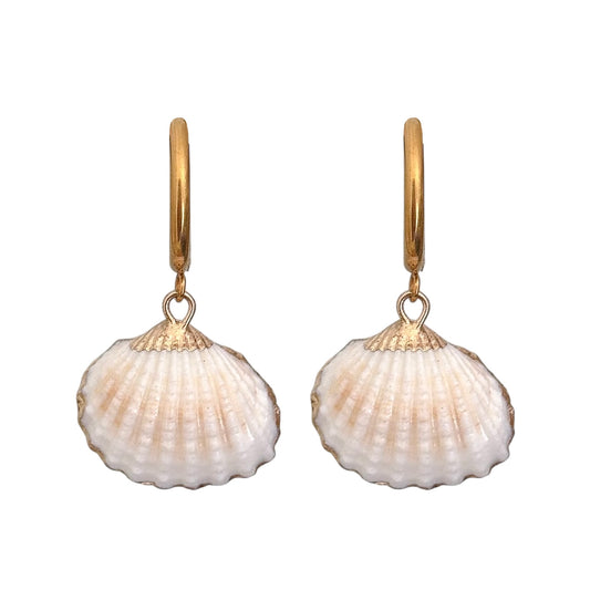 REAL SHELL EARRINGS