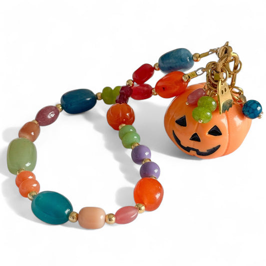 PUMPKIN PURSE CHARM/PHONE CHARM