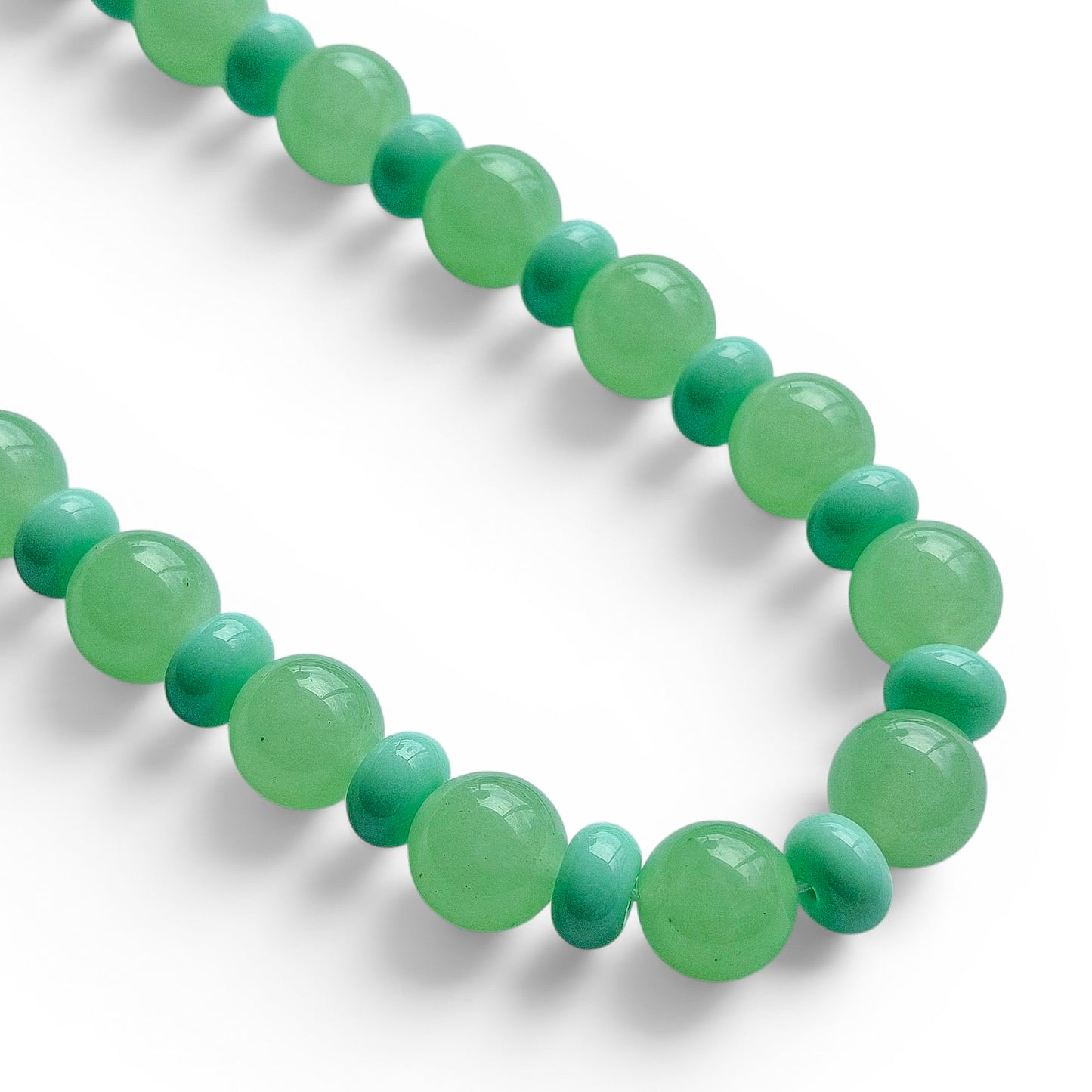 HONEYDEW BEADED NECKLACE