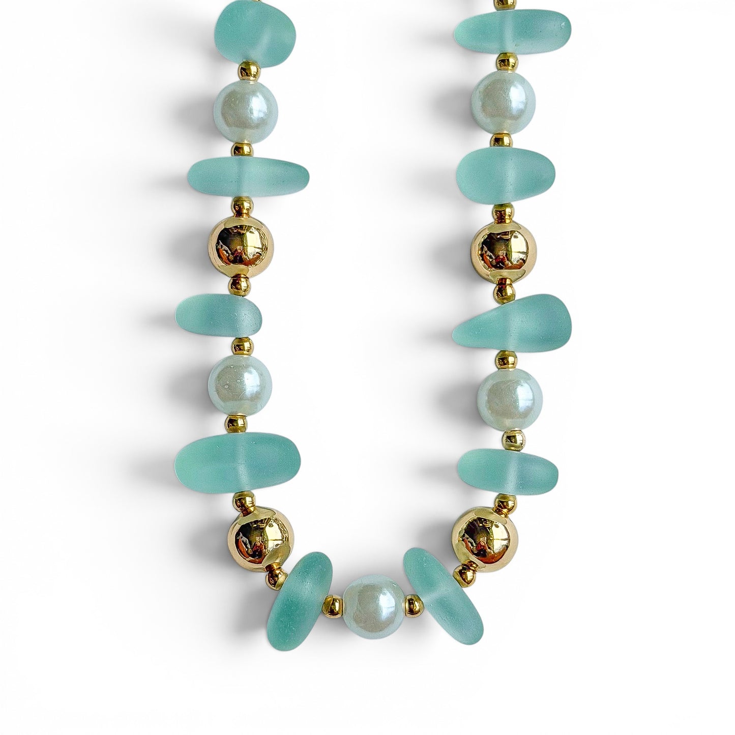 OCEAN SPLASH BEADED NECKLACE