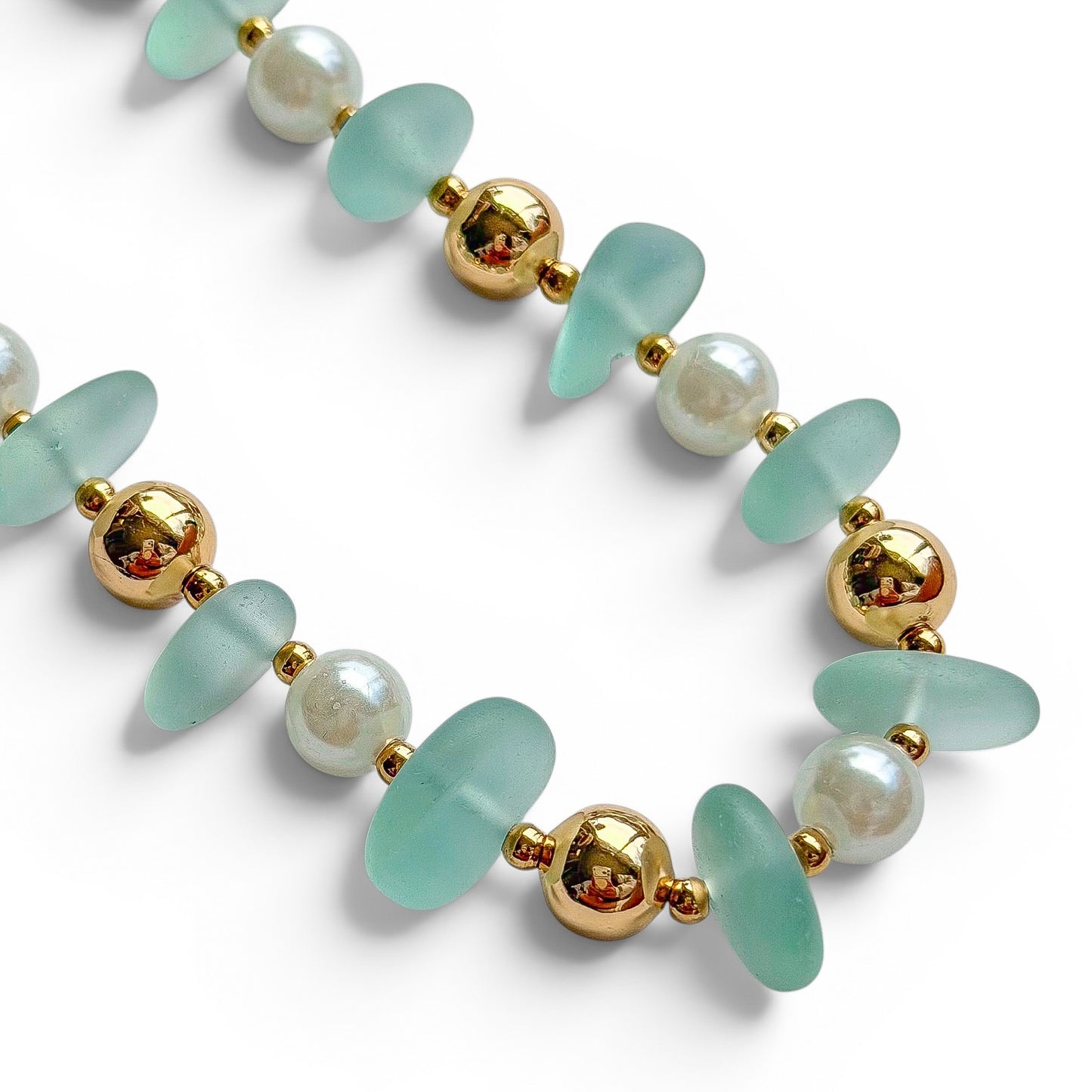 OCEAN SPLASH BEADED NECKLACE