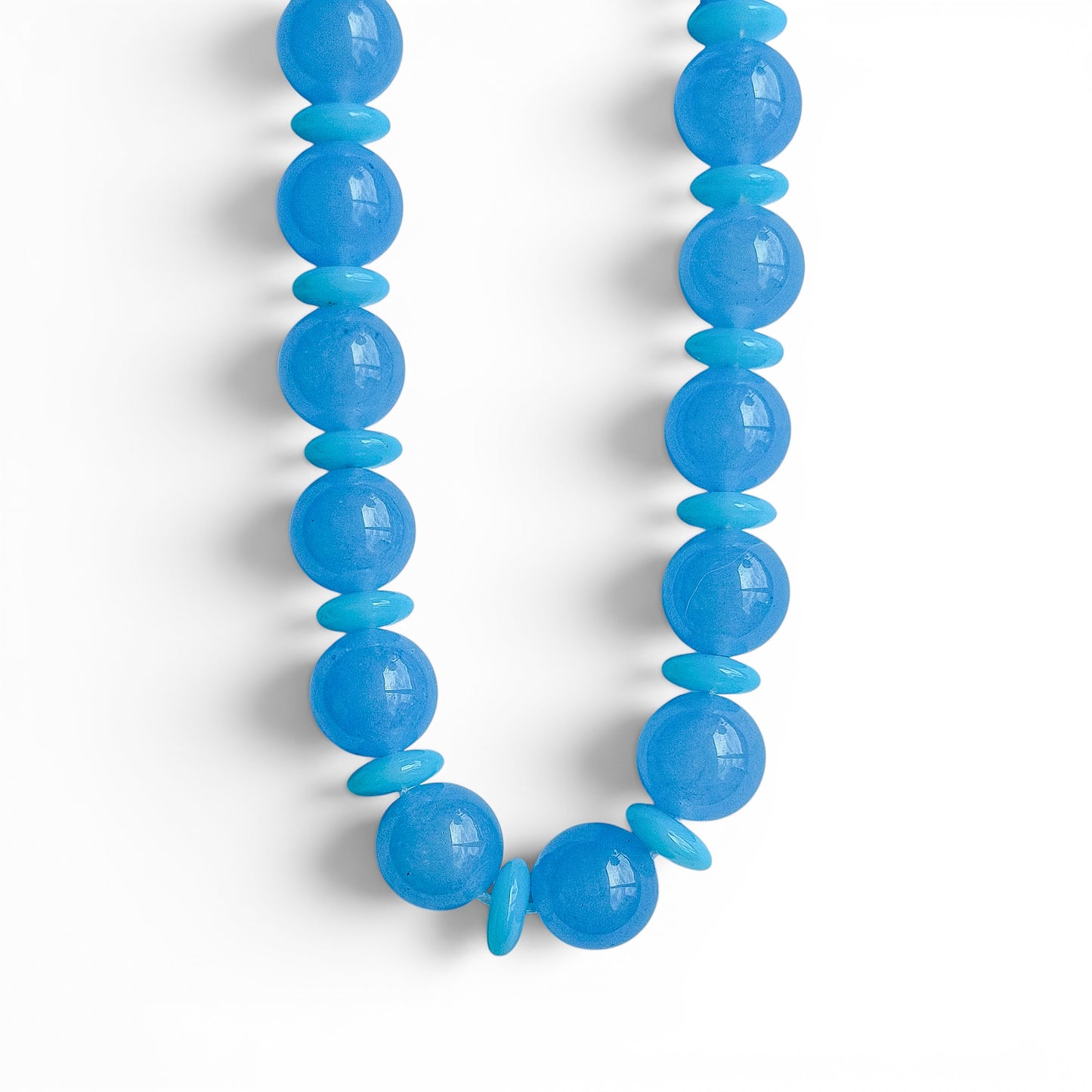 BUBBLES BEADED NECKLACE