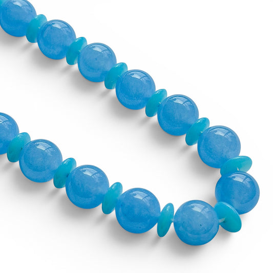 BUBBLES BEADED NECKLACE