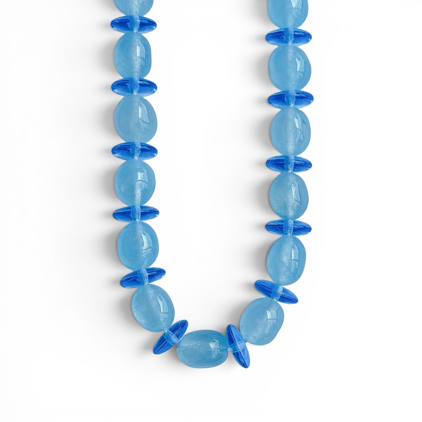 OCEAN MIST BEADED NECKLACE