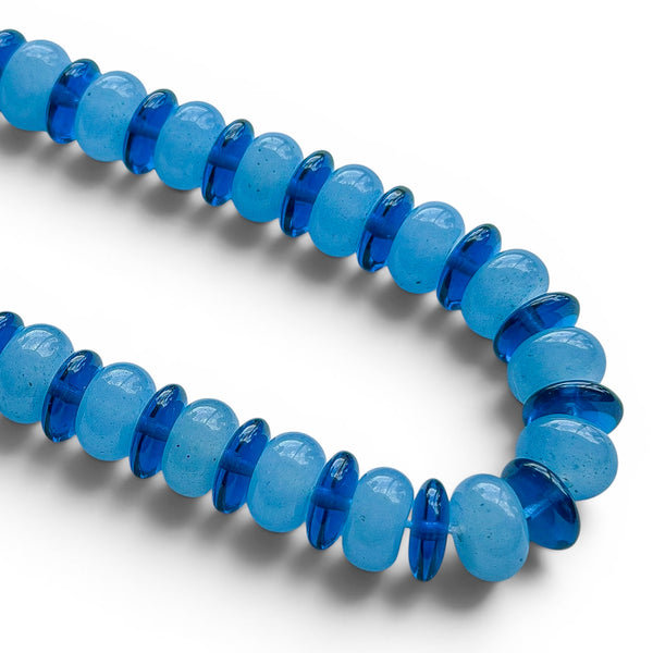 BLUEBERRY BEADED NECKLACE